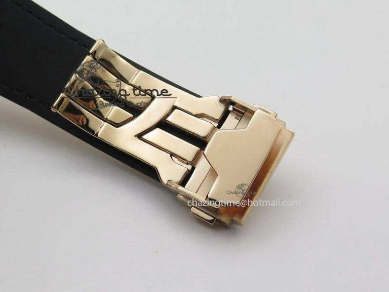 Fusion RG Black Dial Flying Tourbillion On Gummy Strap Affordable 6977