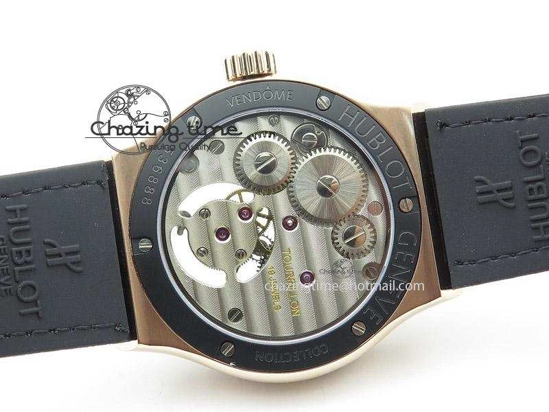 Fusion RG Black Dial Flying Tourbillion On Gummy Strap EasyMatch 6982