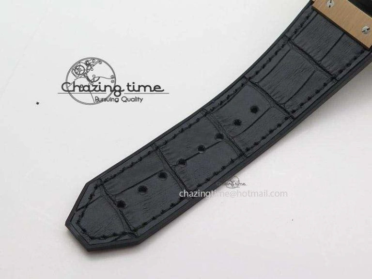 Fusion RG Black Dial Flying Tourbillion On Gummy Strap EasyMatch 6982