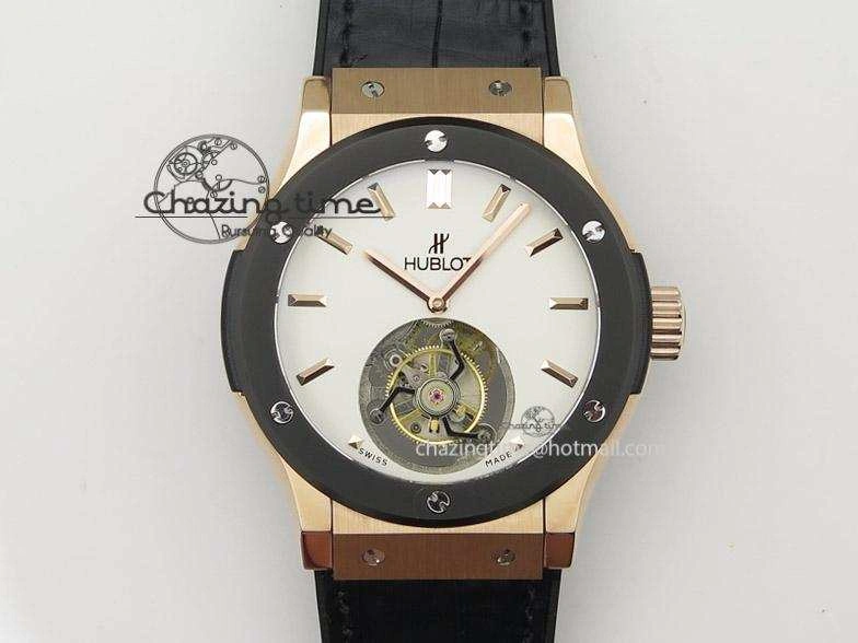 Fusion RG White Dial Flying Tourbillion On Gummy Strap Colorful 6979