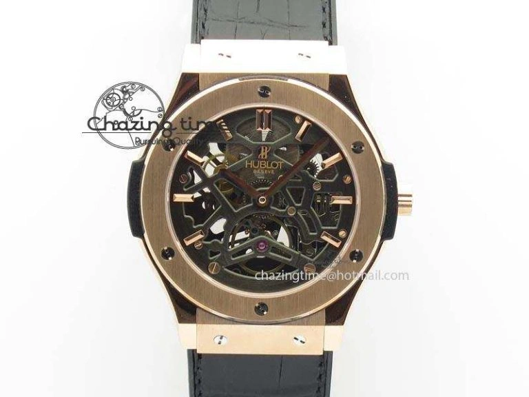 Cozy Fusion RG White Dial Flying Tourbillion On Gummy Strap 6984