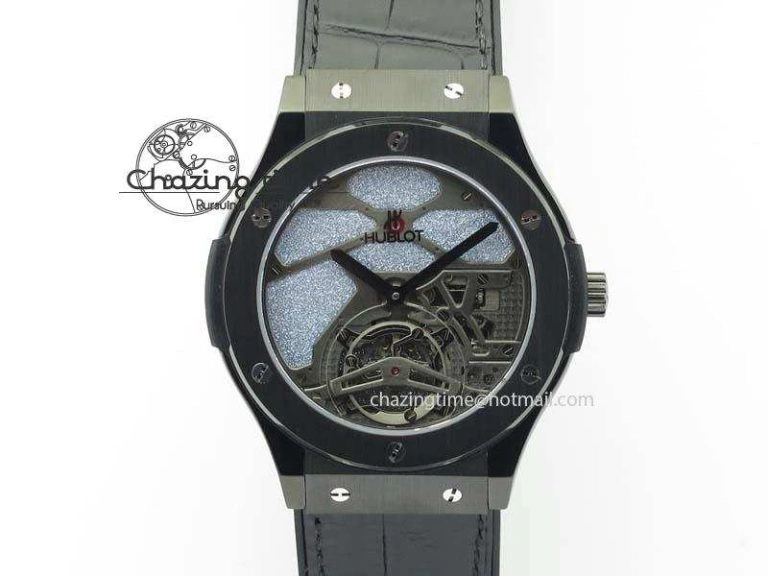 Fusion RG White Dial Flying Tourbillion On Gummy Strap Colorful 6979