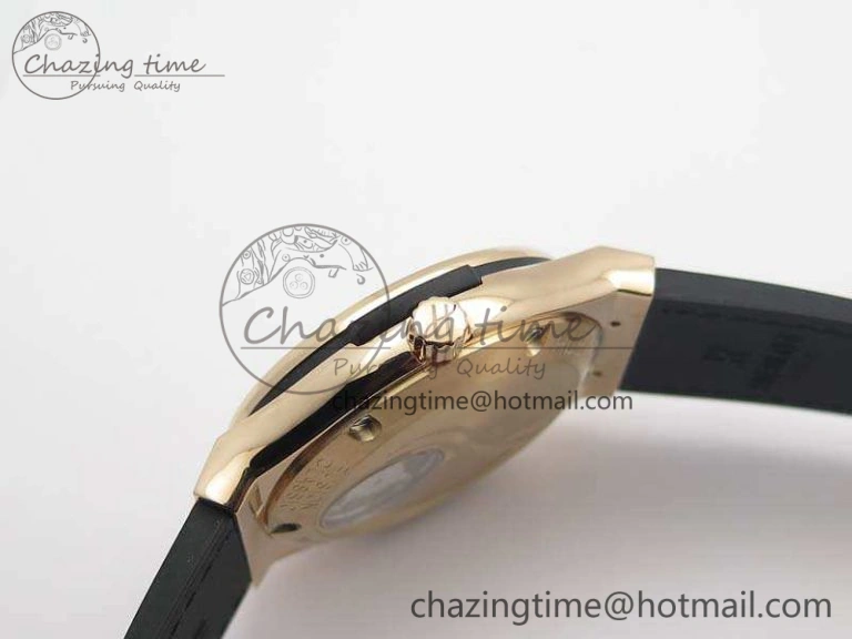 Fusion Real Tourbillon 45mm RG TF Best Edition White Dial On Black Gummy Strap Neat 6940