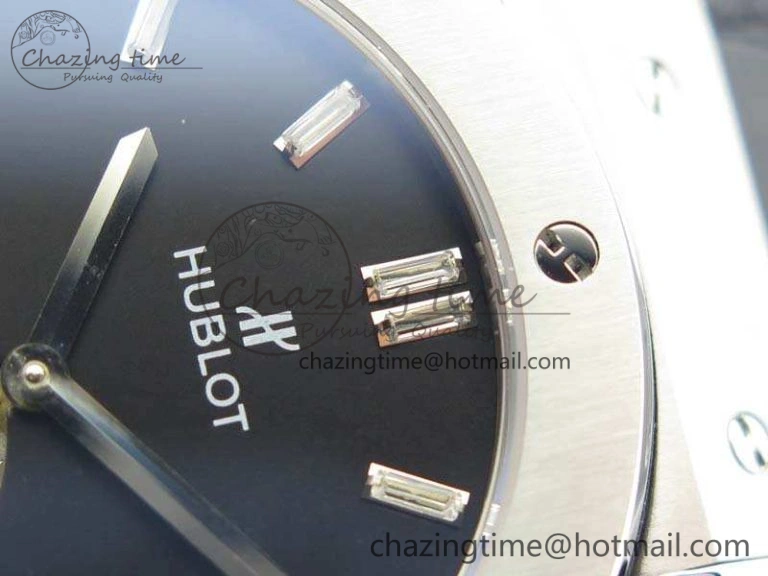SmoothTexture Fusion Real Tourbillon 45mm SS TF Best Edition Black Dial On Gummy Strap 6947