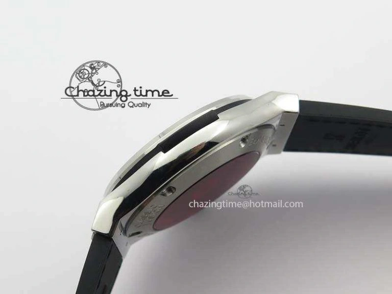 Fusion Tourbillon 45mm TF Best Edition Red Skeleton Dial On Black Gummy Strap A23J Cozy 6966
