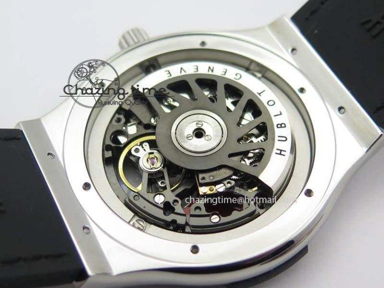 Fusion Tourbillon 45mm TF Best Edition Red Skeleton Dial On Black Gummy Strap A23J Cozy 6966