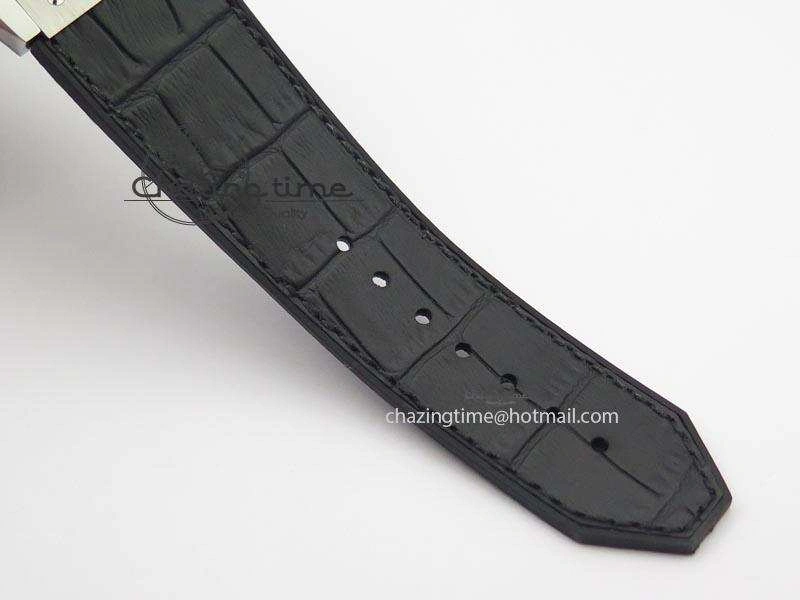 Resilient Fusion Tourbillon 45mm TF Best Edition Skeleton Dial On Black Gummy Strap A23J 6970