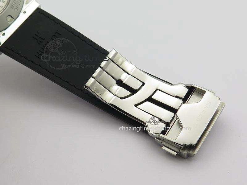 Resilient Fusion Tourbillon 45mm TF Best Edition Skeleton Dial On Black Gummy Strap A23J 6970