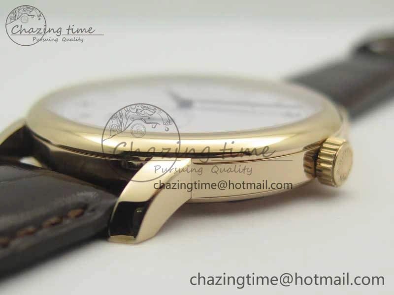 Regulator RG MK Best Edition White Dial Arabic Markers on Brown Leather Strap A23J TimelessDesign 4169