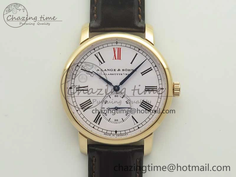 Regulator RG MK Best Edition White Dial Roman Markers Red on Brown Leather Strap A23J SmartChoice 4166