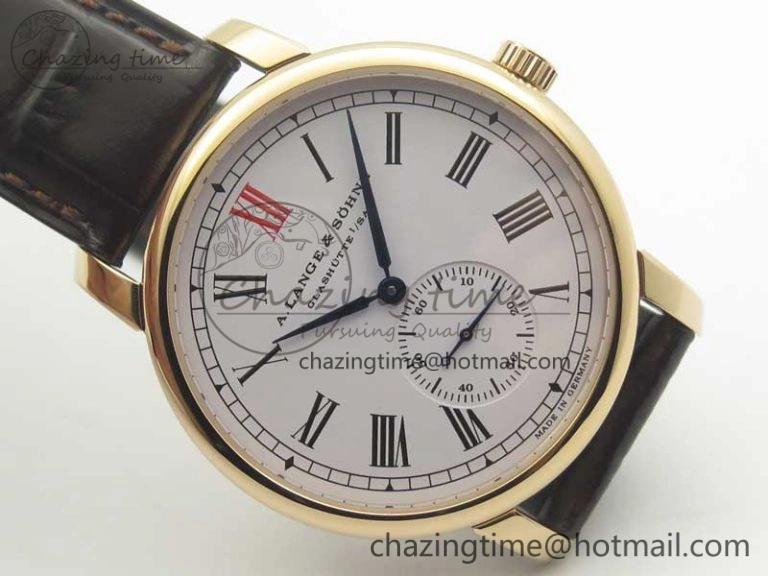 Regulator RG MK Best Edition White Dial Roman Markers Red on Brown Leather Strap A23J SmartChoice 4166