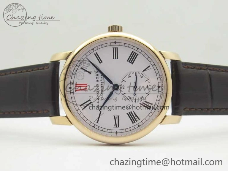 Regulator RG MK Best Edition White Dial Roman Markers Red on Brown Leather Strap A23J SmartChoice 4166