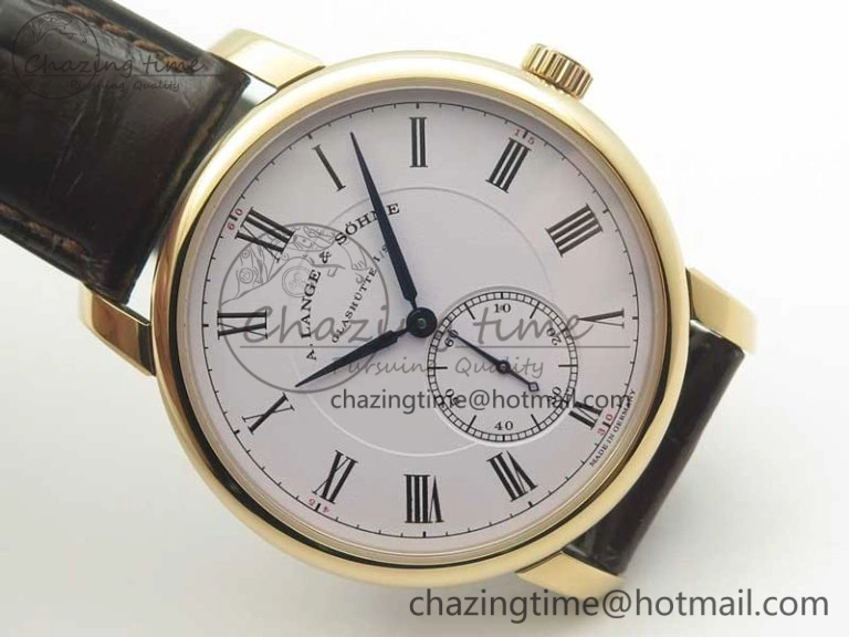 Regulator RG MK Best Edition White Dial Roman Markers on Brown Leather Strap A23J Trendy 4165