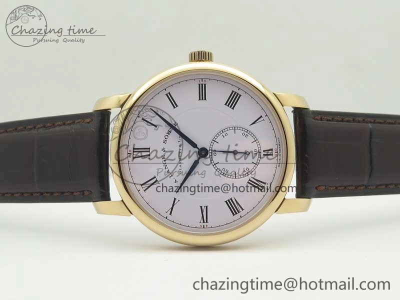 Regulator RG MK Best Edition White Dial Roman Markers on Brown Leather Strap A23J Trendy 4165