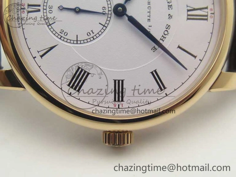 Regulator RG MK Best Edition White Dial Roman Markers on Brown Leather Strap A23J Trendy 4165