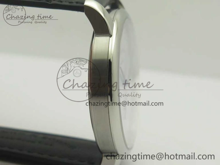 Regulator SS MK Best Edition White Dial Arabic Markers on Black Leather Strap A23J Compact 4167