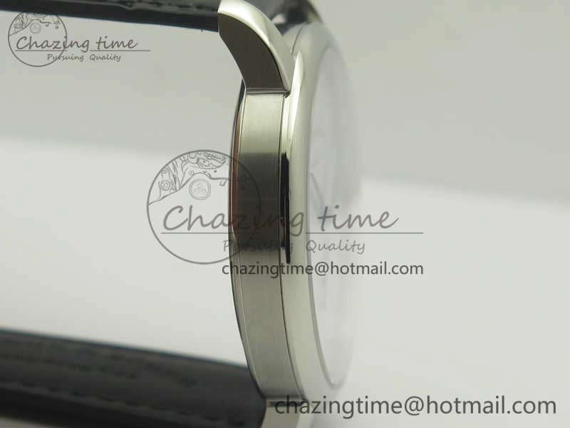 Regulator SS MK Best Edition White Dial Arabic Markers on Black Leather Strap A23J Compact 4167