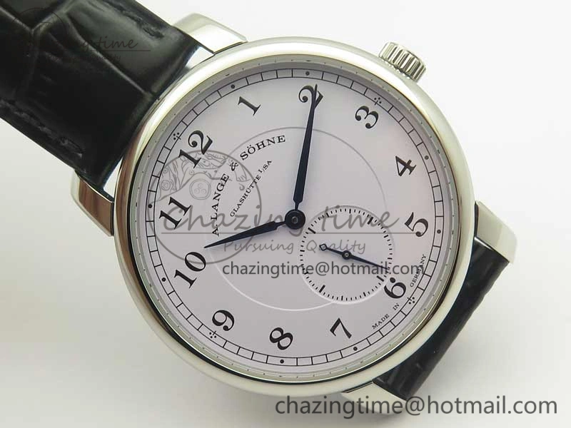 Regulator SS MK Best Edition White Dial Arabic Markers on Black Leather Strap A23J Compact 4167