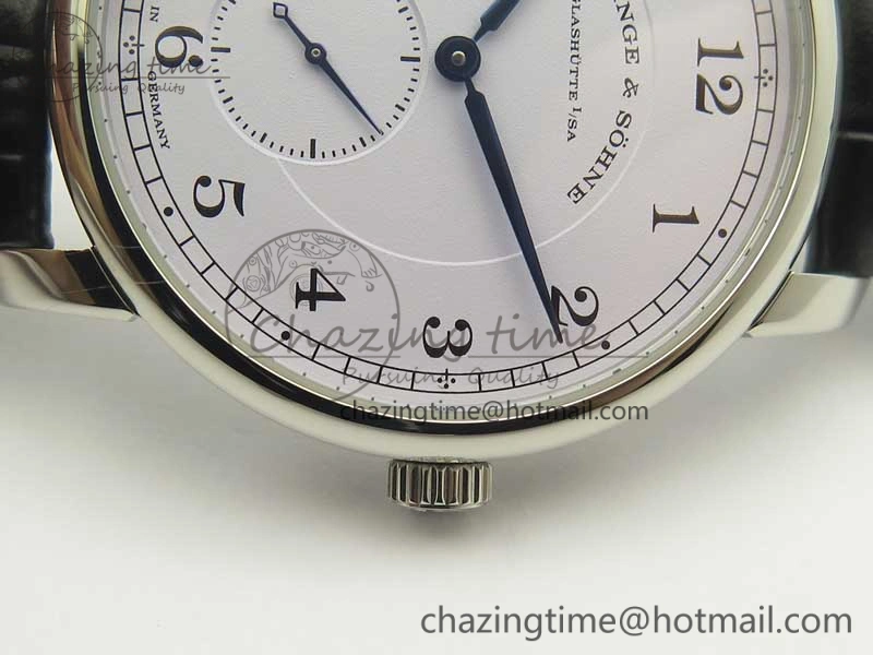 Regulator SS MK Best Edition White Dial Arabic Markers on Black Leather Strap A23J Compact 4167