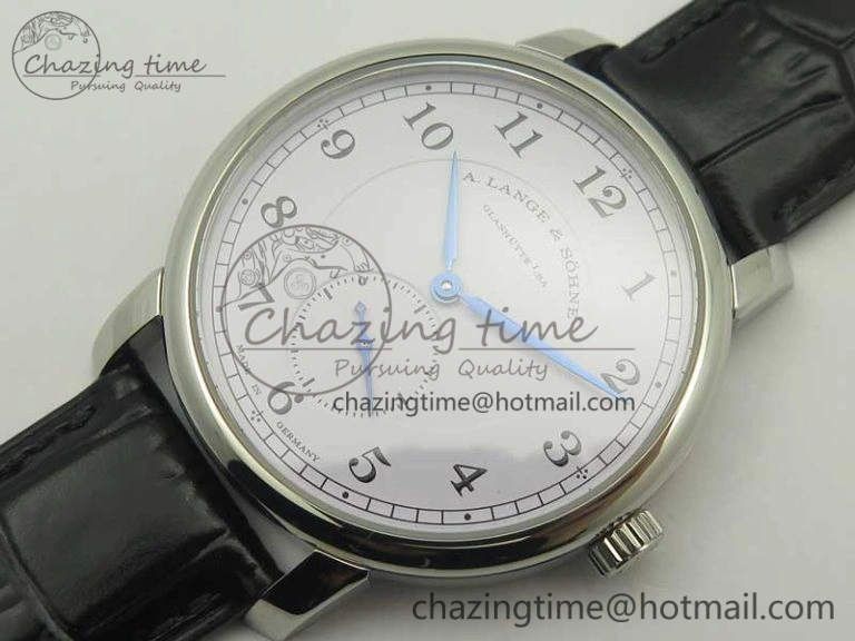 Regulator SS MK Best Edition White Dial Arabic Markers on Black Leather Strap A23J Compact 4167