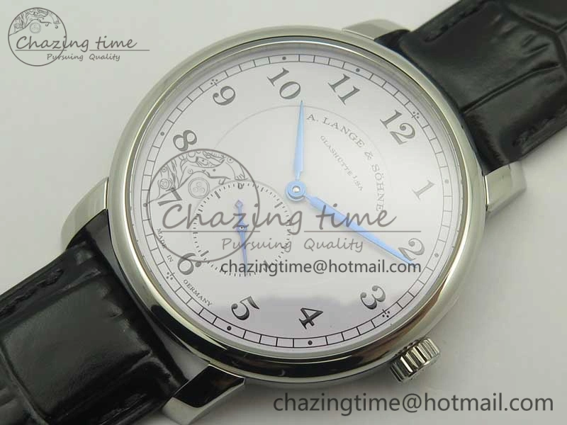 Regulator SS MK Best Edition White Dial Arabic Markers on Black Leather Strap A23J Compact 4167