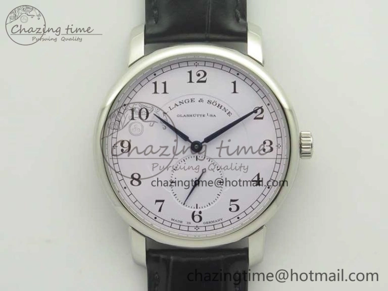 Regulator SS MK Best Edition White Dial Arabic Markers on Black Leather Strap A23J Compact 4167