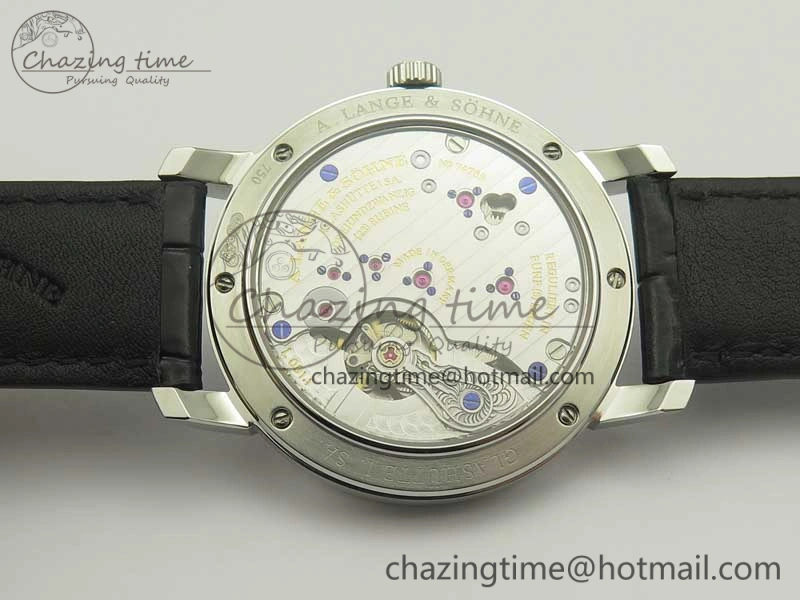 Upgraded Regulator SS MK Best Edition White Dial Roman Markers Red on Black Leather Strap A23J 4170