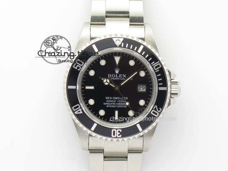 Soft Sea Dweller SS BP-Maker Best Edition Black Dial On SS Bracelet SA 3818