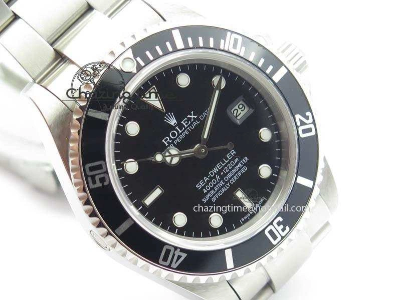 Soft Sea Dweller SS BP-Maker Best Edition Black Dial On SS Bracelet SA 3818
