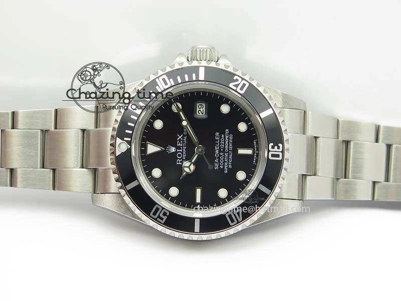 Soft Sea Dweller SS BP-Maker Best Edition Black Dial On SS Bracelet SA 3818