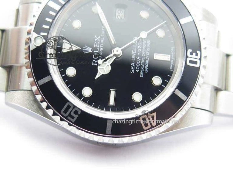Soft Sea Dweller SS BP-Maker Best Edition Black Dial On SS Bracelet SA 3818