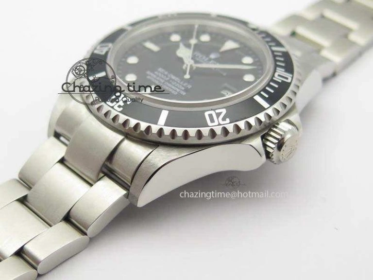 Soft Sea Dweller SS BP-Maker Best Edition Black Dial On SS Bracelet SA 3818