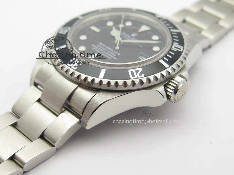 Soft Sea Dweller SS BP-Maker Best Edition Black Dial On SS Bracelet SA 3818