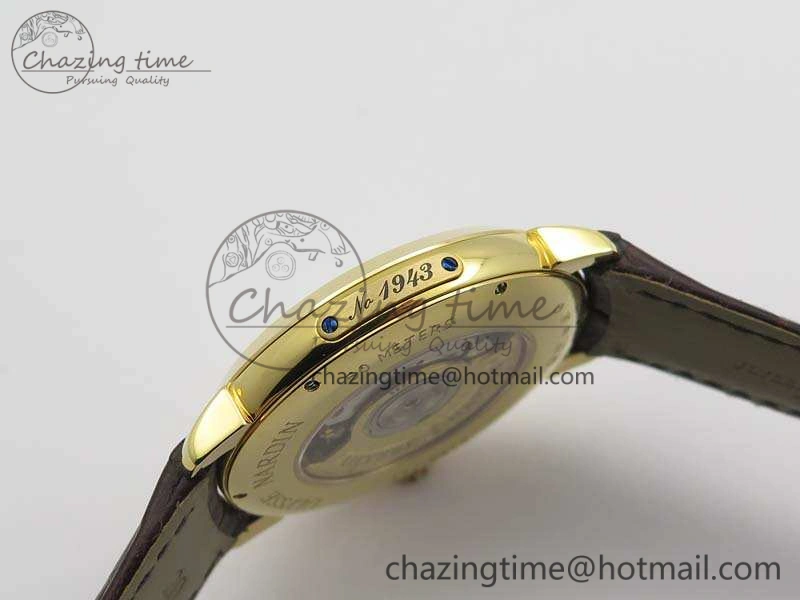Classico RG FK 1:1 Best Edition White Dial On Leather Strap A Functional 9818