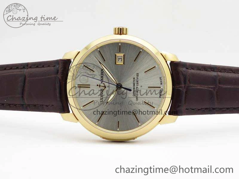 Classico RG FK 1:1 Best Edition White Dial On Leather Strap A Functional 9818