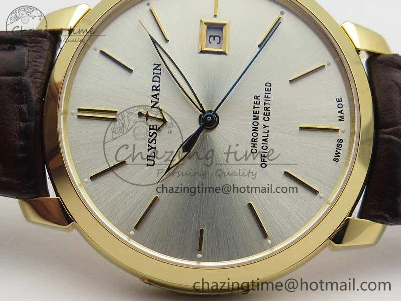 Classico RG FK 1:1 Best Edition White Dial On Leather Strap A Functional 9818