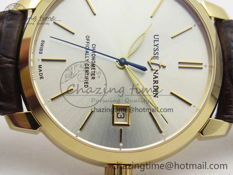 Classico RG FK 1:1 Best Edition White Dial On Leather Strap A Functional 9818