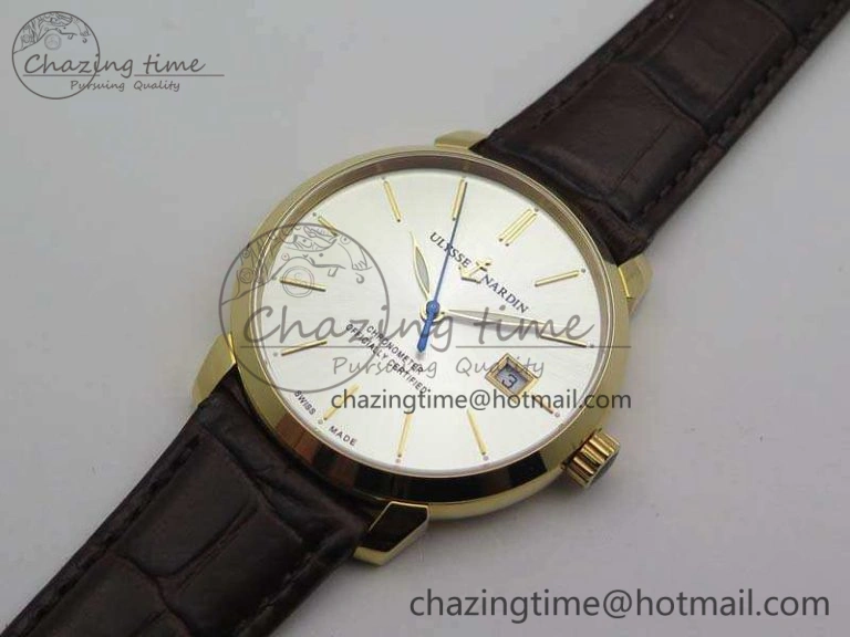 Classico RG FK 1:1 Best Edition White Dial On Leather Strap A Functional 9818