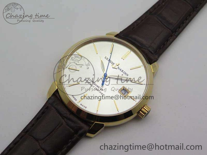 Classico RG FK 1:1 Best Edition White Dial On Leather Strap A Functional 9818