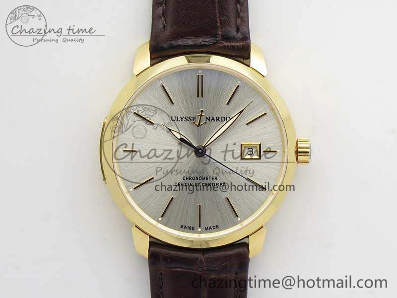 Classico RG FK 1:1 Best Edition White Dial On Leather Strap A Functional 9818