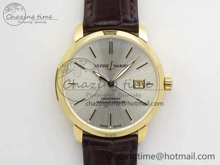 NewStyle Classico RG FKF Best Edition Dog Dial on Blue Leather Strap A 9810