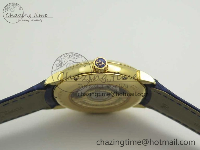 NewStyle Classico RG FKF Best Edition Dog Dial on Blue Leather Strap A 9810