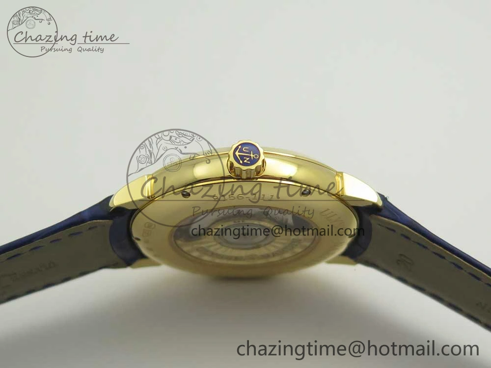 NewStyle Classico RG FKF Best Edition Dog Dial on Blue Leather Strap A 9810