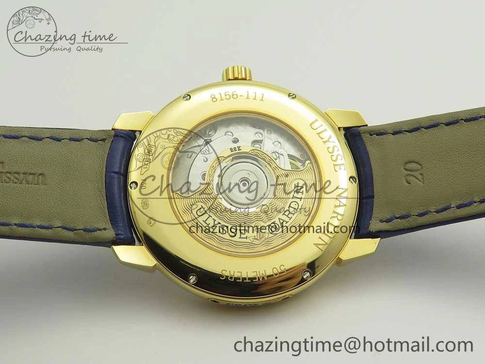 NewStyle Classico RG FKF Best Edition Dog Dial on Blue Leather Strap A 9810