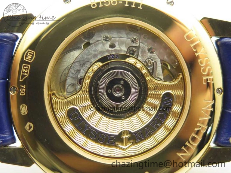 NewStyle Classico RG FKF Best Edition Dog Dial on Blue Leather Strap A 9810