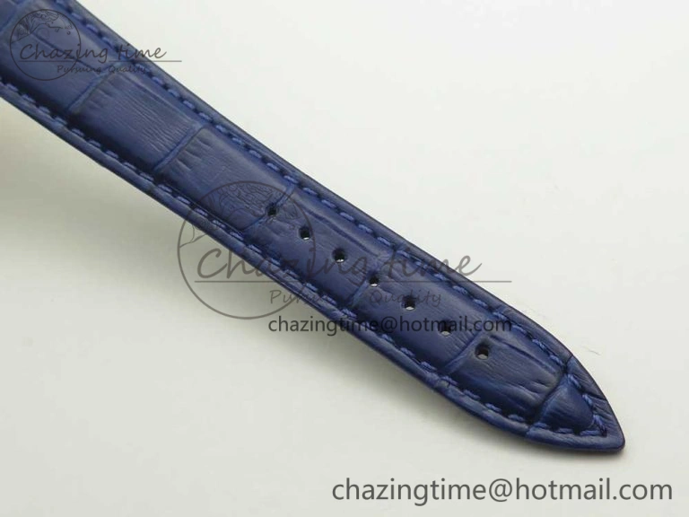 NewStyle Classico RG FKF Best Edition Dog Dial on Blue Leather Strap A 9810