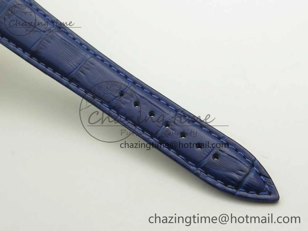 NewStyle Classico RG FKF Best Edition Dog Dial on Blue Leather Strap A 9810