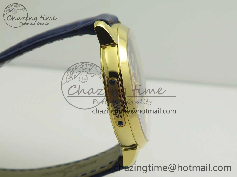 NewStyle Classico RG FKF Best Edition Dog Dial on Blue Leather Strap A 9810