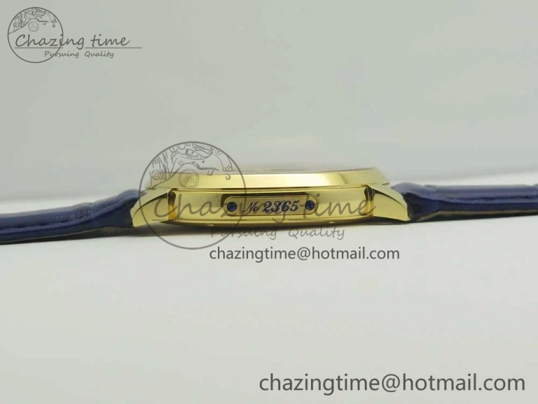 NewStyle Classico RG FKF Best Edition Dog Dial on Blue Leather Strap A 9810