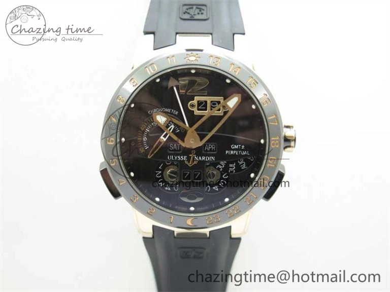 NewStyle Classico RG FKF Best Edition Dog Dial on Blue Leather Strap A 9810